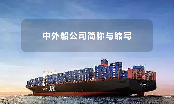海运船运国际远洋运输企业